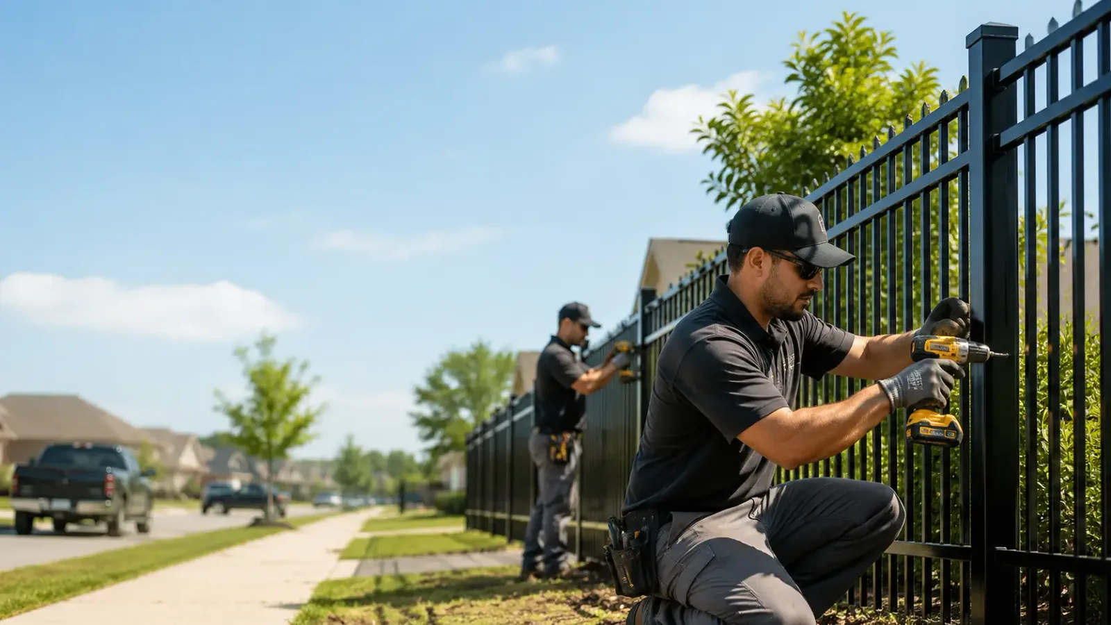 Metal Fence Installation in Paradise, PA